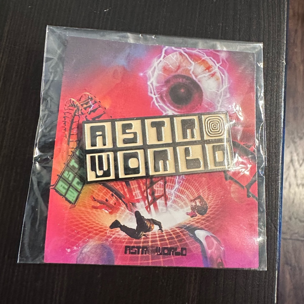 Brand New Travis Scott Astroworld Pin